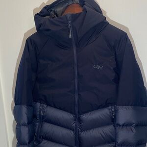 Men’s Outdoor Research Down Jacket with Hood